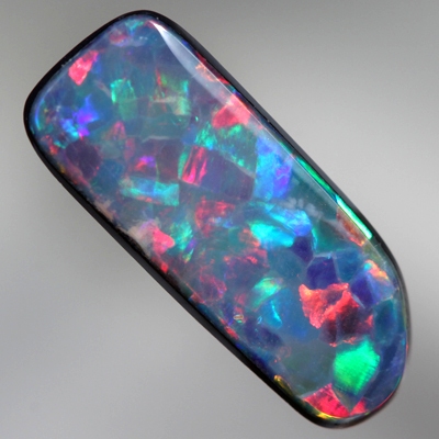 QUALITY LIGHTNING RIDGE OPAL DOUBLET 